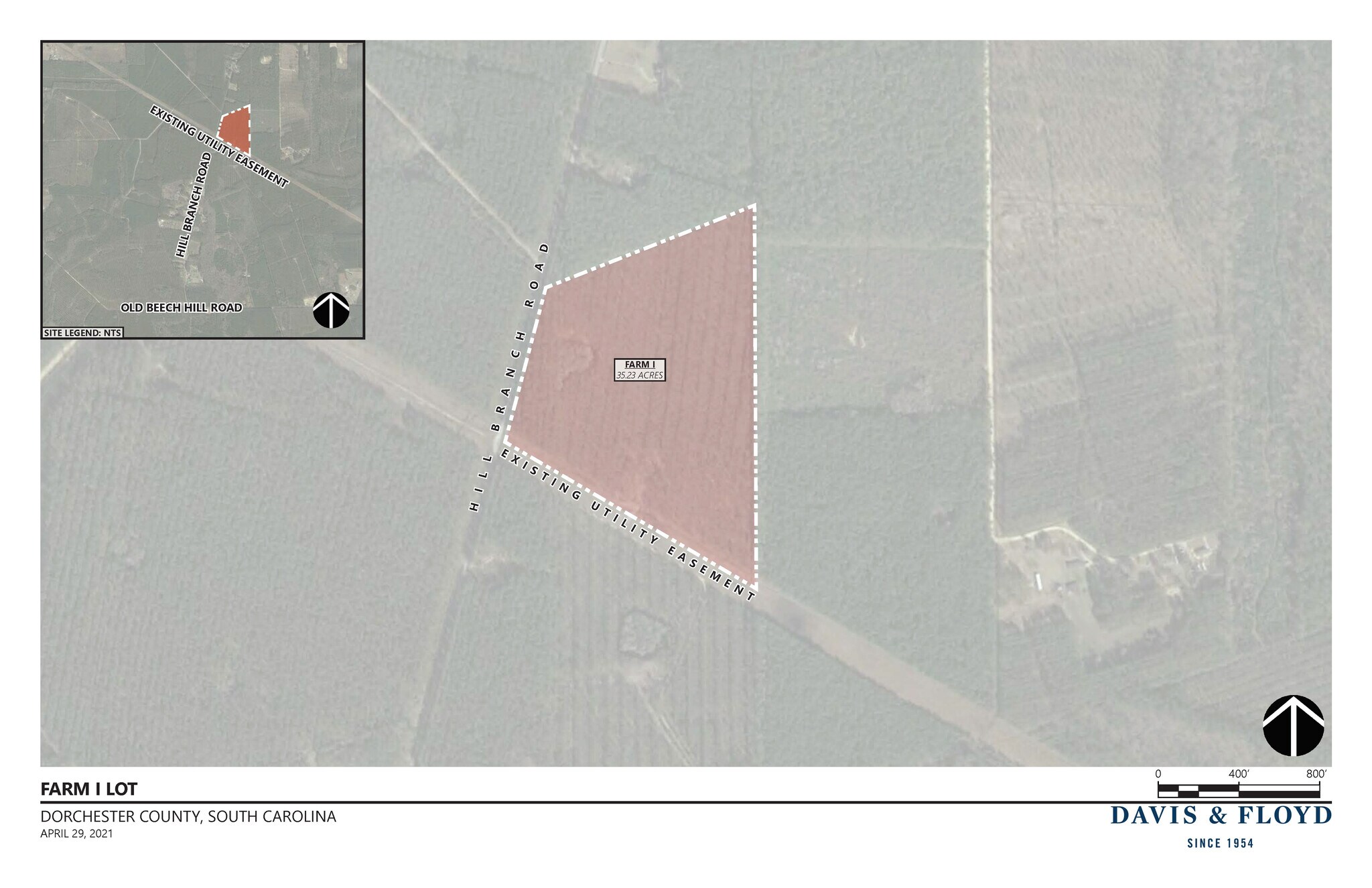 Hill Branch Road Rd, Ridgeville, SC for sale Primary Photo- Image 1 of 1