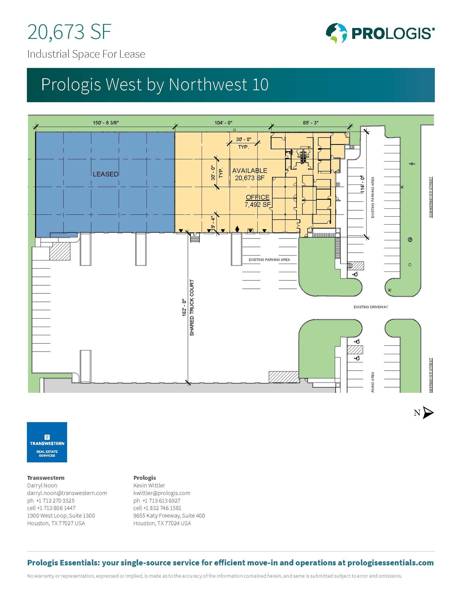 10333 Papalote St, Houston, TX for lease Site Plan- Image 1 of 1