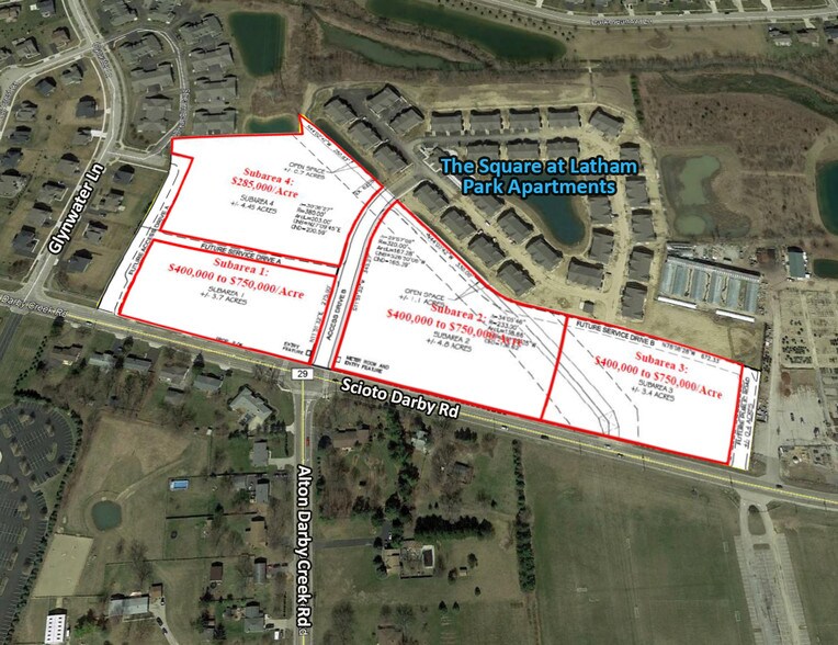 6580 Scioto Darby Creek Rd, Hilliard, OH for sale - Aerial - Image 1 of 1