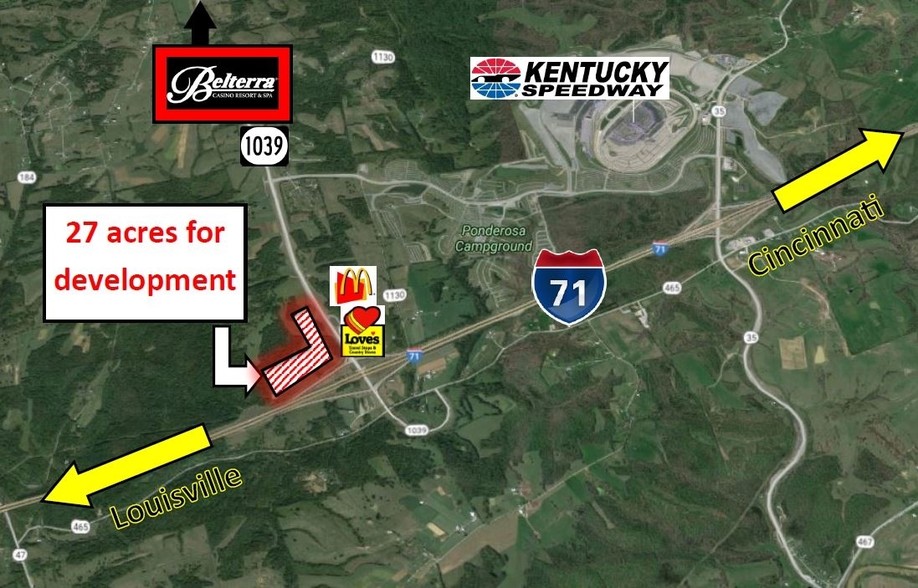 I-71 & KY HWY 1039, Sparta, KY for sale - Building Photo - Image 1 of 1