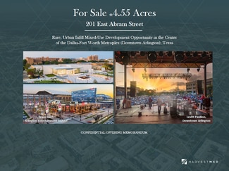 More details for 201 E Abram St, Arlington, TX - Land for Sale