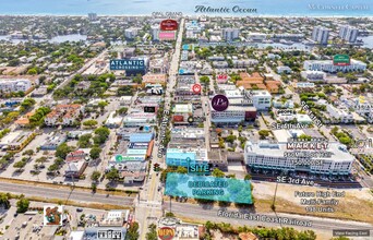 302 E Atlantic Ave, Delray Beach, FL for lease Aerial- Image 1 of 5