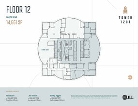 1201 3rd Ave, Seattle, WA for lease Floor Plan- Image 1 of 1