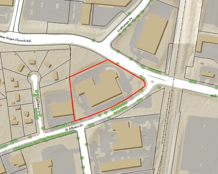 1904 New Hope Church Rd, Raleigh, NC for lease - Plat Map - Image 2 of 22