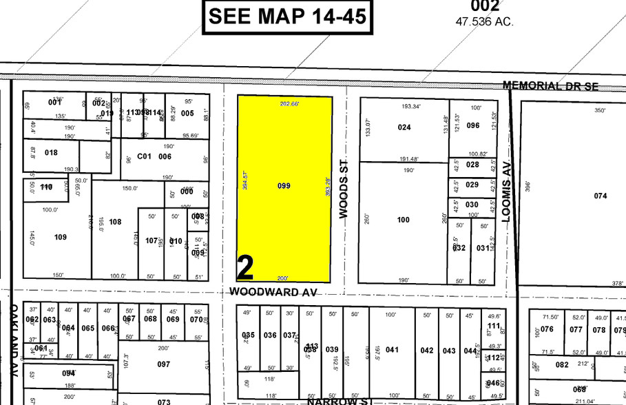 437 Memorial Dr, Atlanta, GA for lease - Plat Map - Image 3 of 29