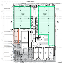 1285 Queen St E, Toronto, ON for lease Floor Plan- Image 1 of 1