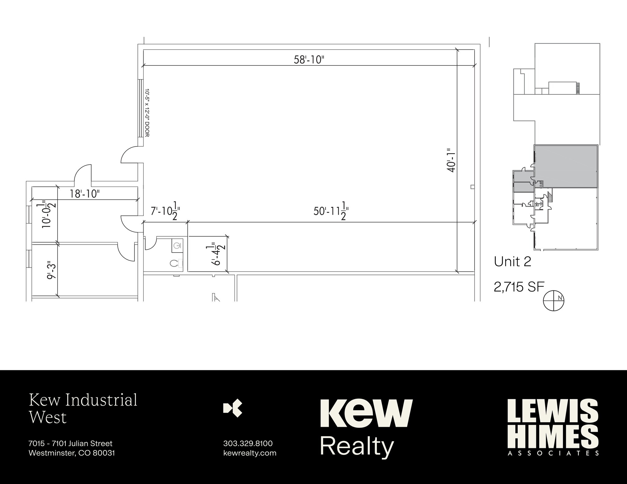 7101 Julian St, Westminster, CO for lease Site Plan- Image 1 of 1