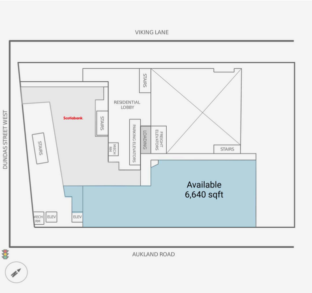 3 Auckland Rd, Toronto, ON for lease - Floor Plan - Image 3 of 4