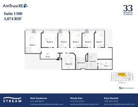 33 N Dearborn St, Chicago, IL for lease Floor Plan- Image 1 of 1