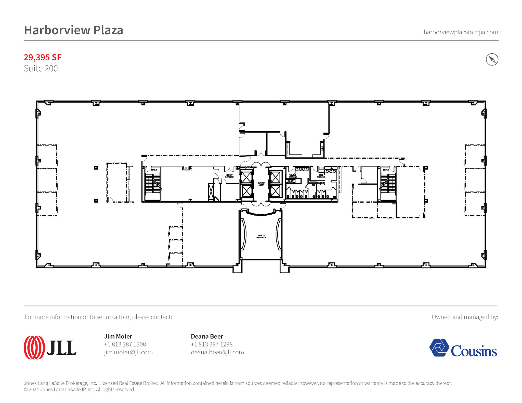 3031 N Rocky Point Dr W, Tampa, FL for lease Floor Plan- Image 1 of 1