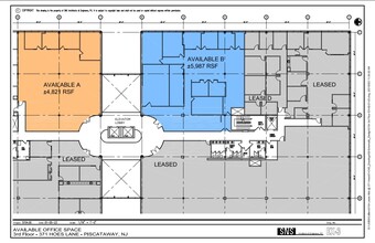 371 Hoes Ln, Piscataway, NJ for lease Floor Plan- Image 1 of 1