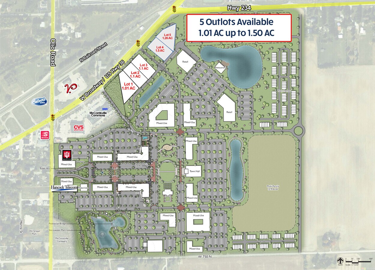 5917 W Broadway, Mccordsville, IN 46055 McCord Square Pavilion