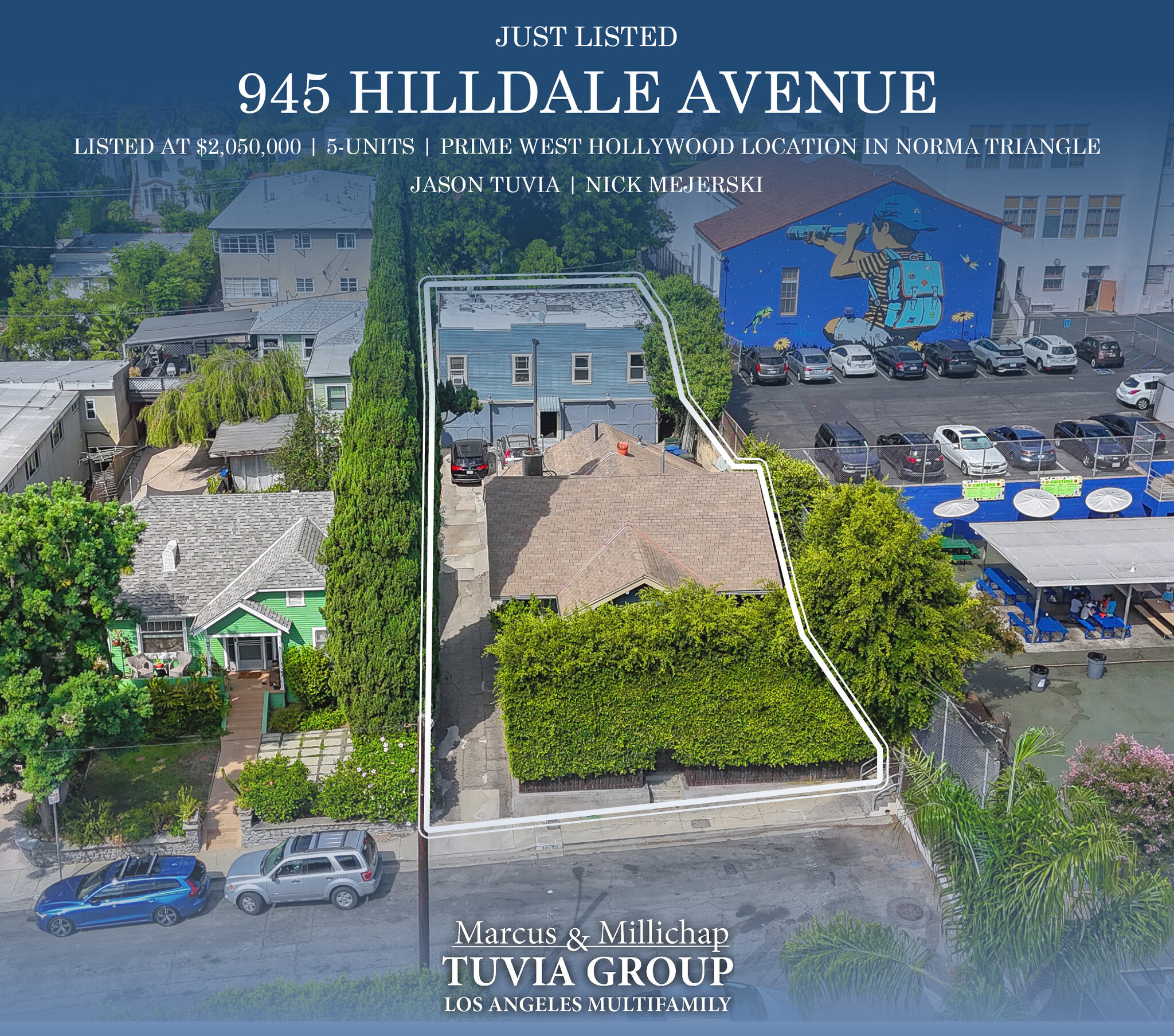 945 Hilldale Ave, West Hollywood, CA for sale Primary Photo- Image 1 of 16