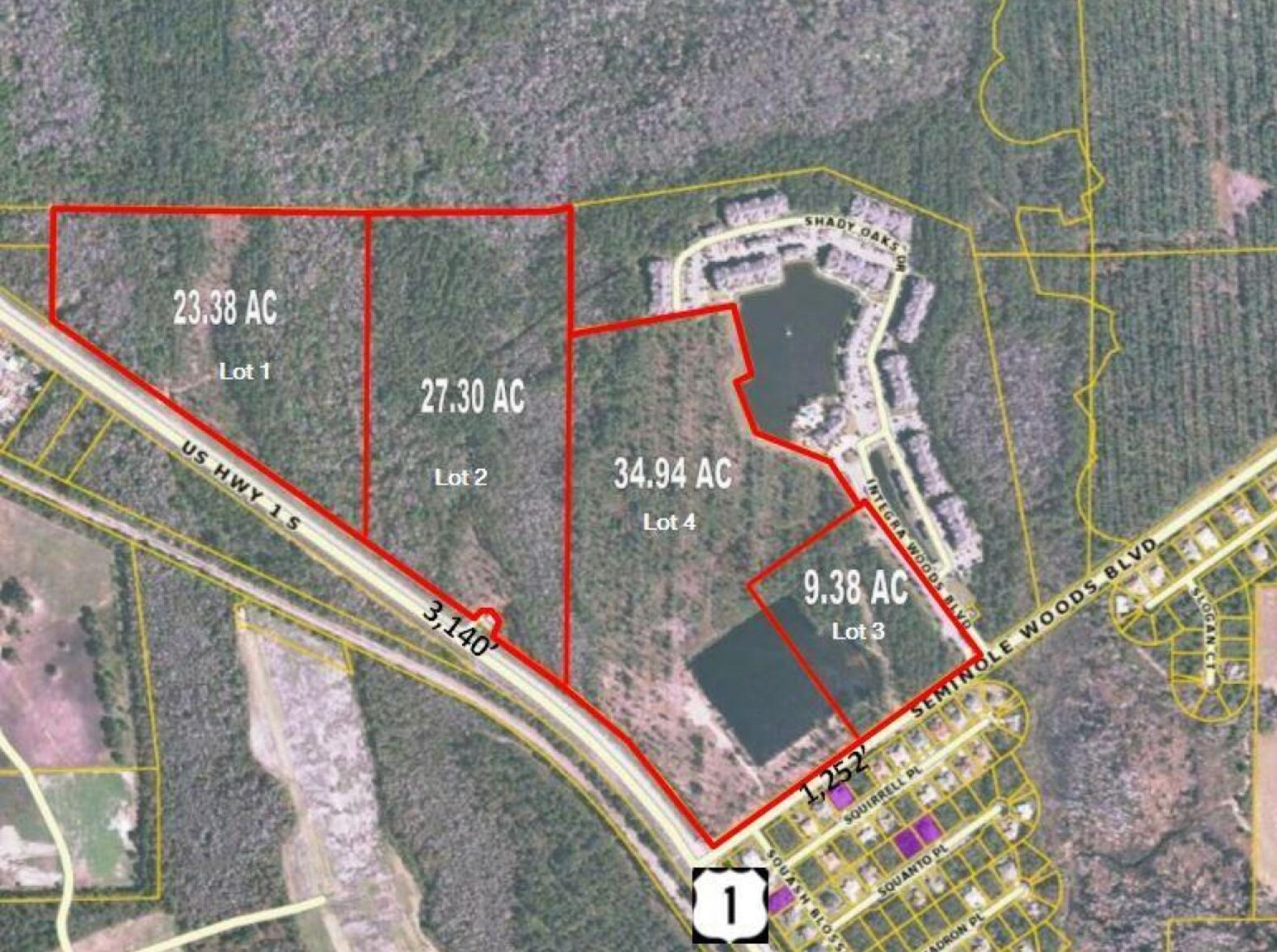 US Highway 1, Palm Coast, FL for sale Aerial- Image 1 of 1