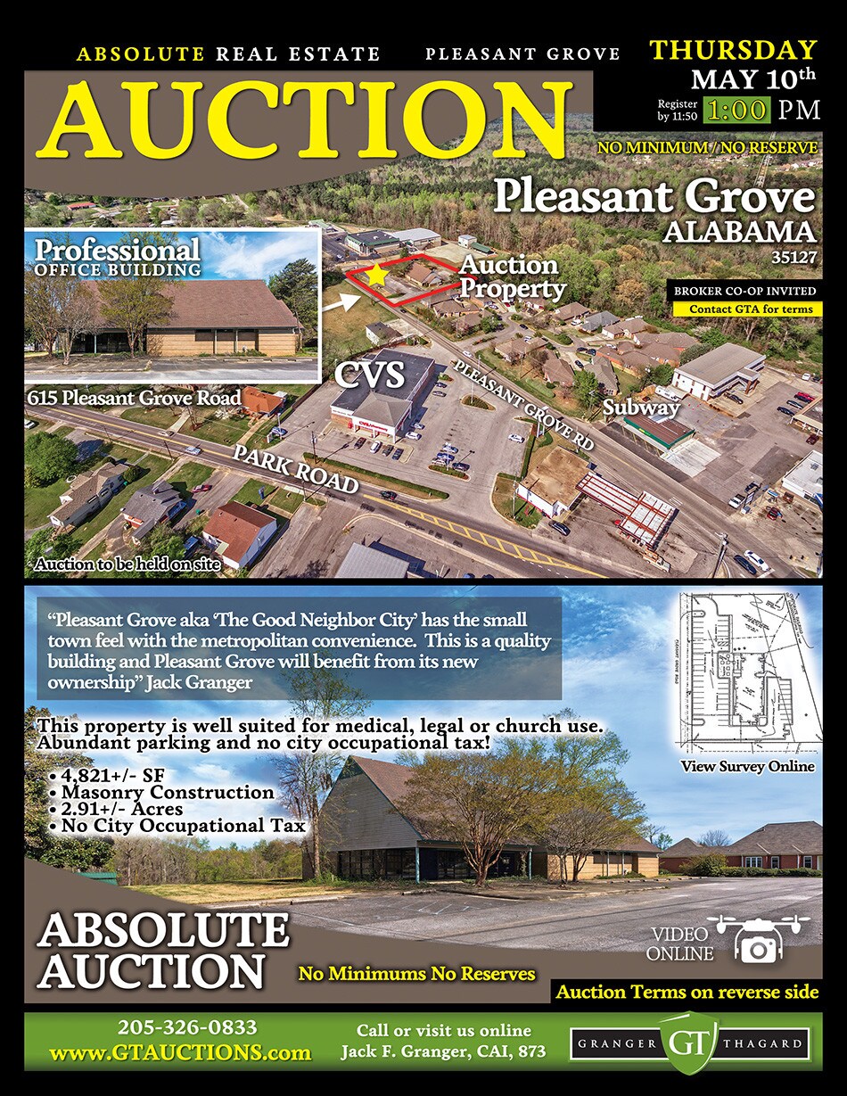 615 Pleasant Grove Rd, Pleasant Grove, AL for sale Other- Image 1 of 1