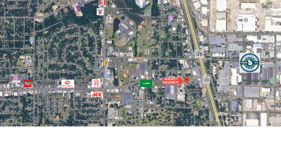 213 Watson Blvd, Warner Robins, GA - AERIAL  map view