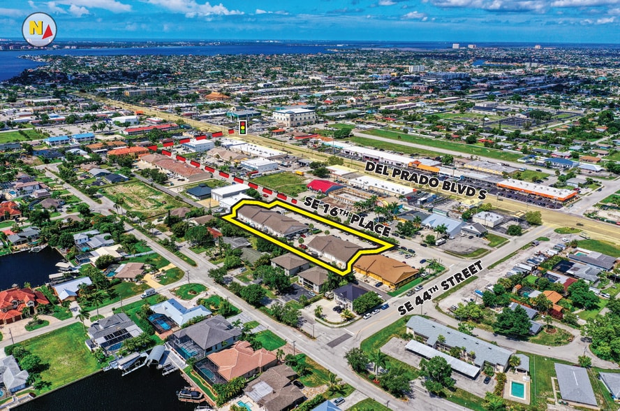 4417 SE 16th Pl, Cape Coral, FL for lease - Aerial - Image 2 of 2