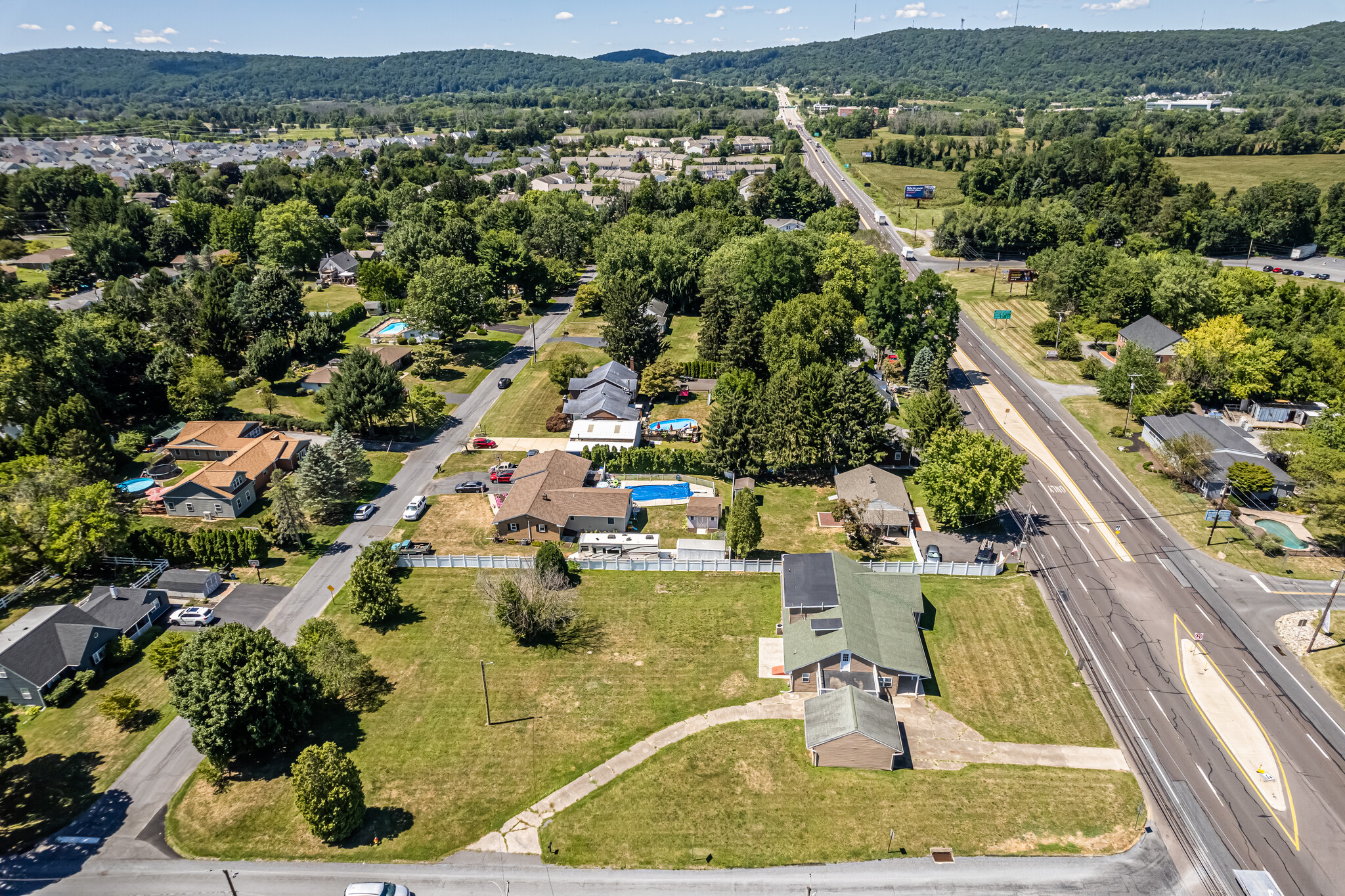 4886 Route 309, Center Valley, PA for sale Aerial- Image 1 of 1