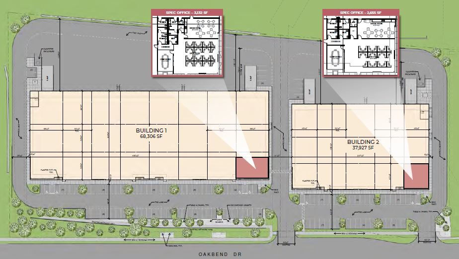420 Oakbend Dr, Lewisville, TX for sale - Site Plan - Image 2 of 2