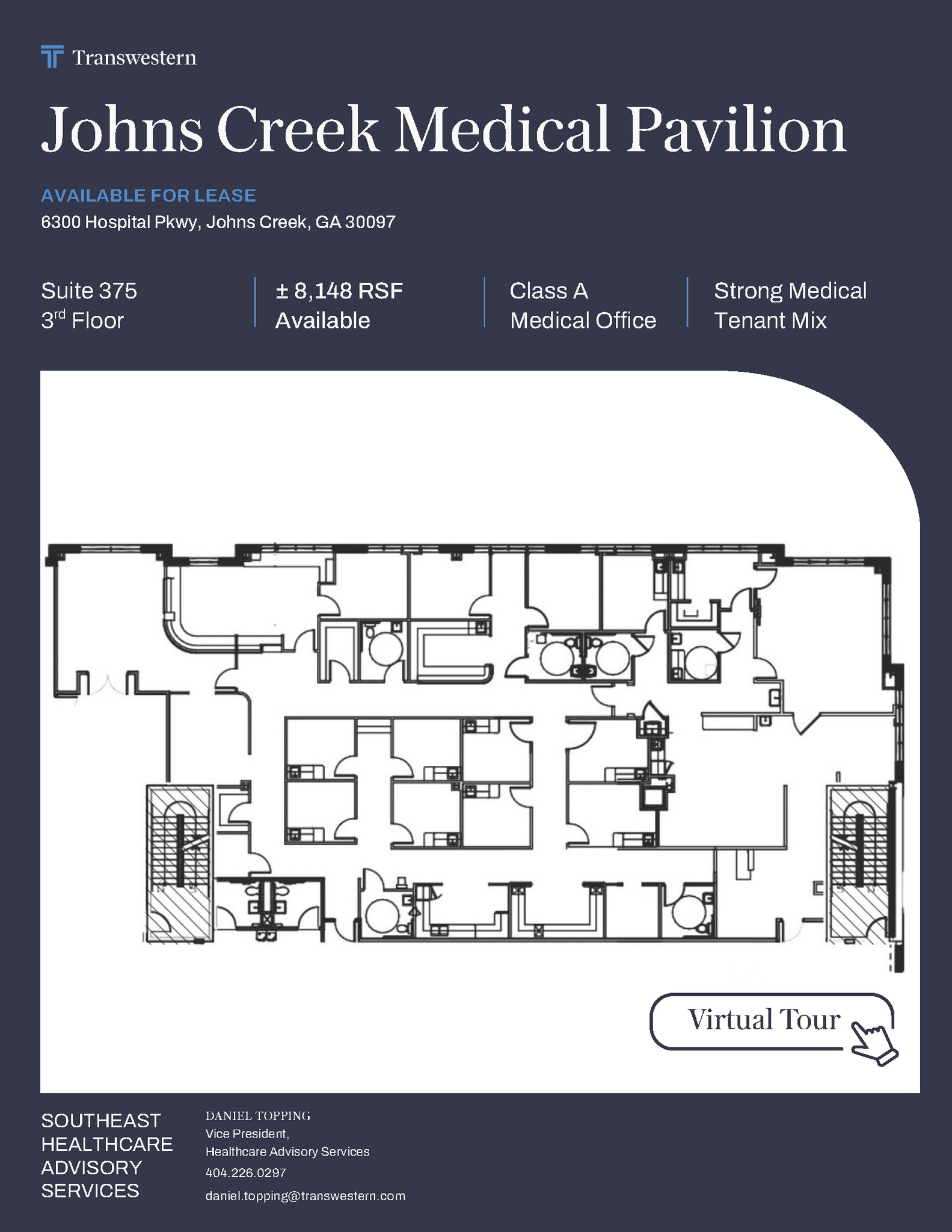 6300 Hospital Pky, Johns Creek, GA for lease Floor Plan- Image 1 of 9