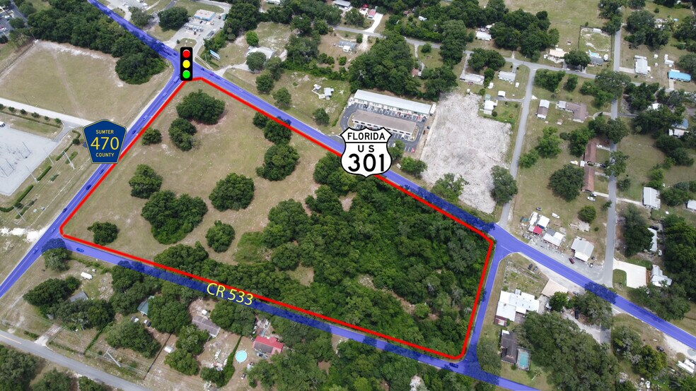 US Highway 301, Sumterville, FL for sale - Building Photo - Image 1 of 1