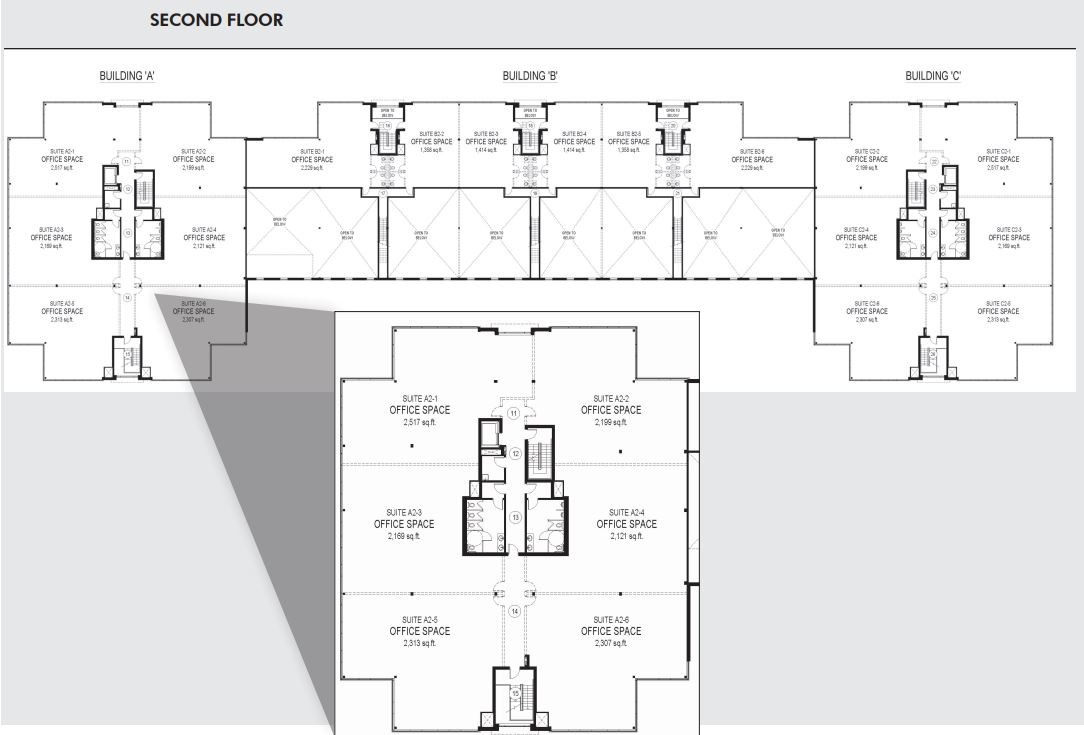 1266 S Service Rd, Hamilton, ON for lease Floor Plan- Image 1 of 1