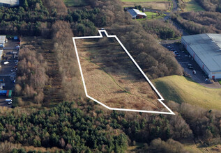 Whitworth Rd, Glenrothes, FIF - aerial  map view