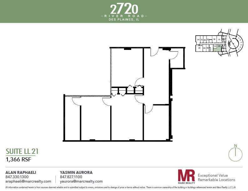 2720 S River Rd, Des Plaines, IL for sale Floor Plan- Image 1 of 5