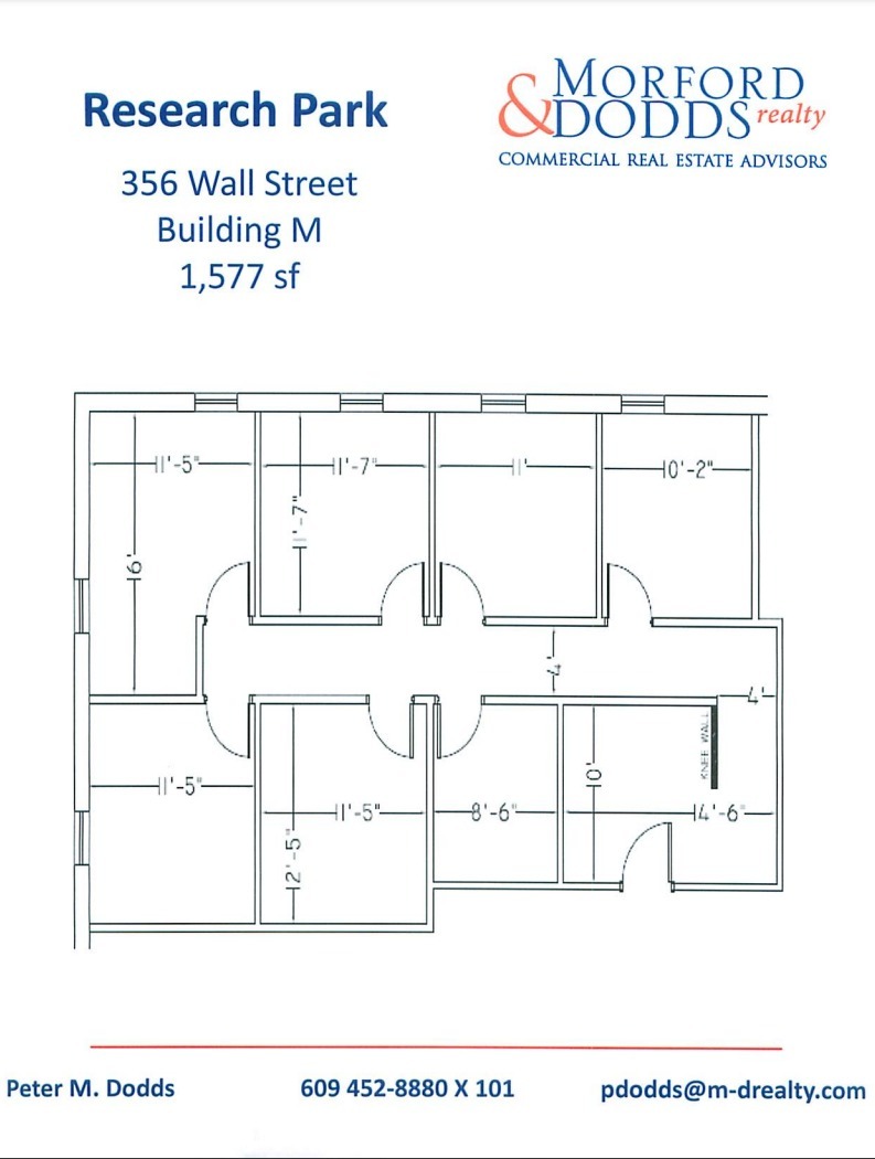 326-350 Wall St, Princeton, NJ for lease Floor Plan- Image 1 of 1