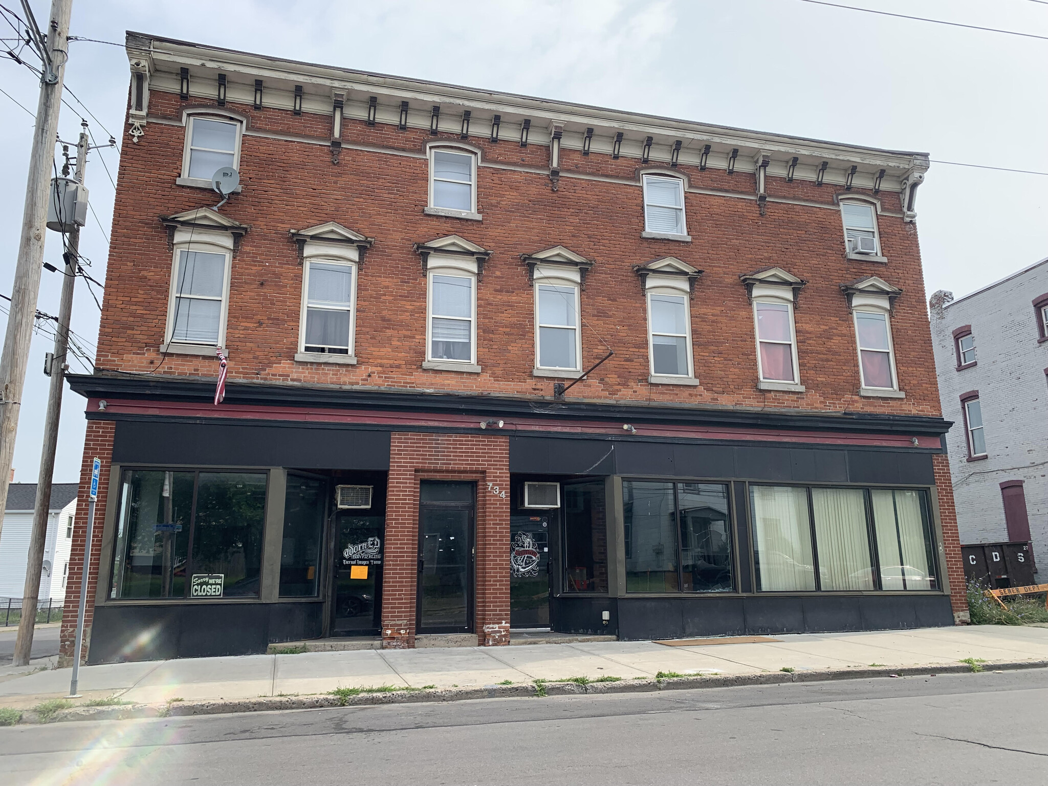 734-740 Columbia St, Utica, NY for lease Building Photo- Image 1 of 2