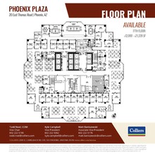 20 E Thomas Rd, Phoenix, AZ for lease Floor Plan- Image 1 of 1