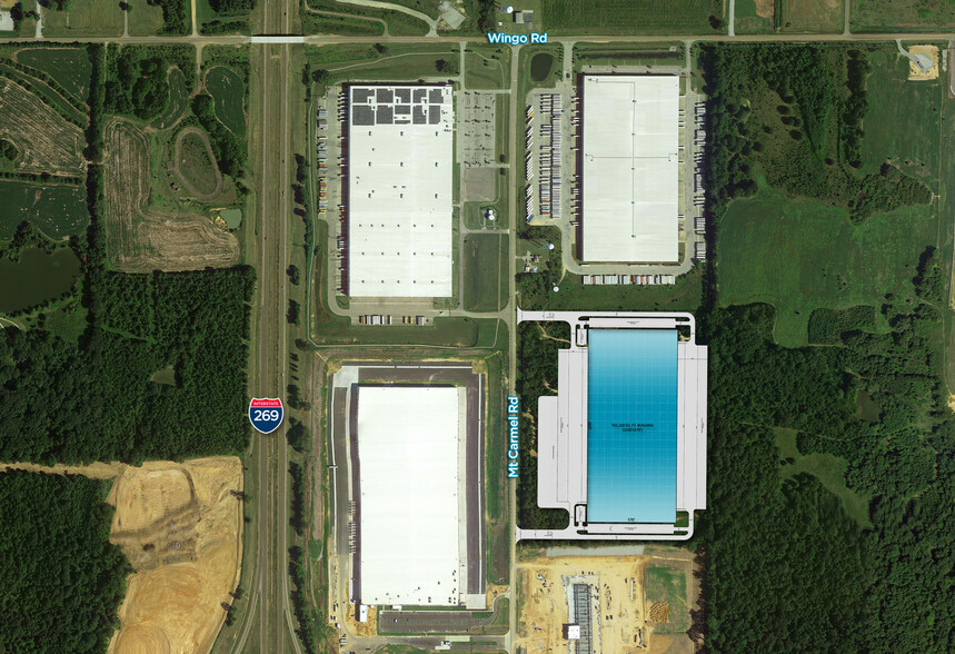 0 Mt. Carmel, Byhalia, MS for lease - Site Plan - Image 2 of 3