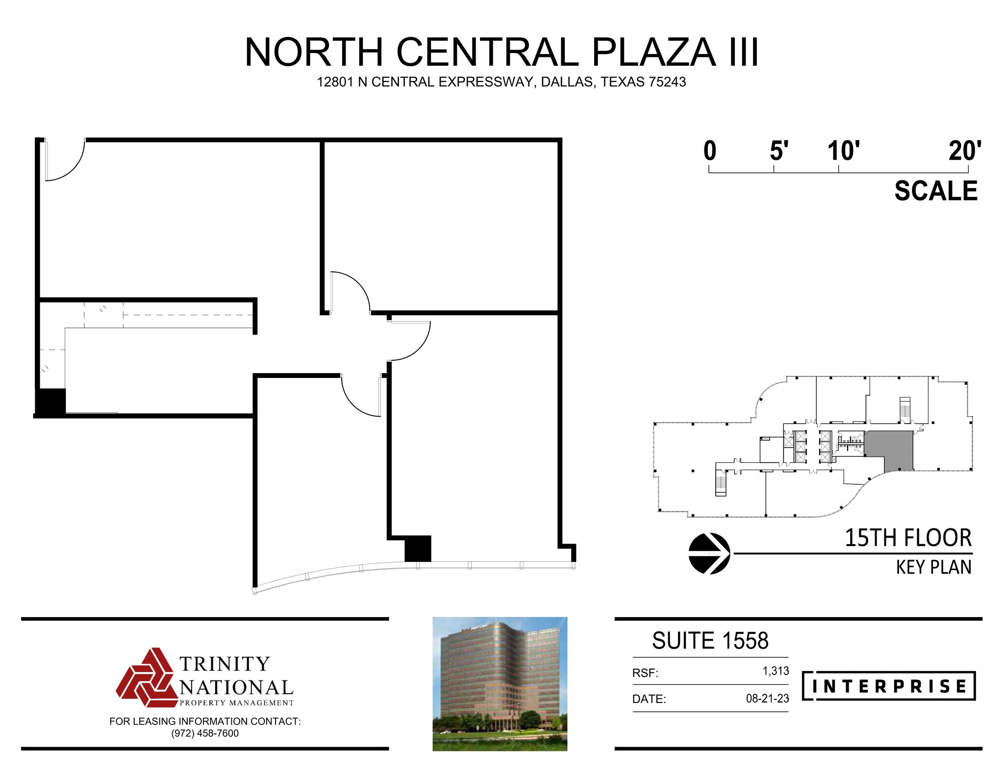 12801 N Central Expy, Dallas, TX for lease Site Plan- Image 1 of 1