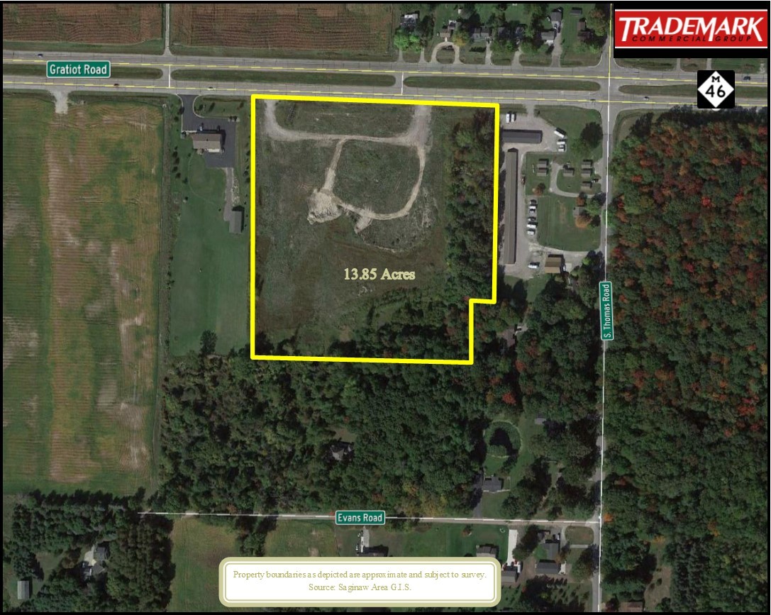 10000 Gratiot Rd, Saginaw, MI for sale Aerial- Image 1 of 4