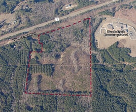 7511-7517 Woods Creek Rd, Apex, NC - AERIAL map view - Image1