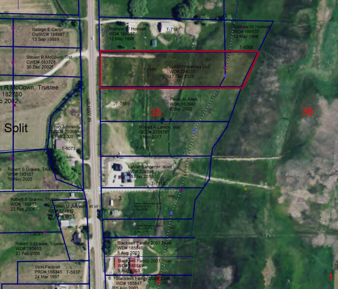 5222 US Hwy 89 -1, St Charles, ID for sale - Plat Map - Image 2 of 5