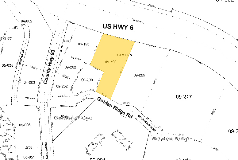 710 Golden Ridge Rd, Golden, CO for lease - Plat Map - Image 2 of 9