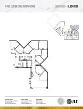 7700 Old Georgetown Rd, Bethesda, MD for lease Floor Plan- Image 2 of 2