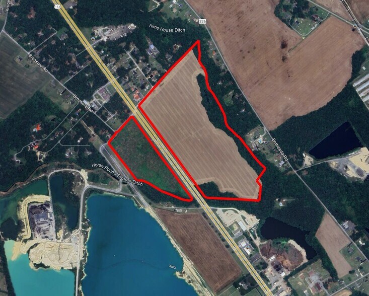 Rt. 113 Pebblestone Ln, Georgetown, DE for sale - Aerial - Image 2 of 2