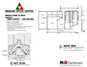 30600-30700 - 30800 Telegraph Rd, Bingham Farms, MI for lease Floor Plan- Image 1 of 1