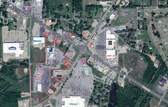 2801 Virginia Ln, Corinth, MS - AERIAL  map view