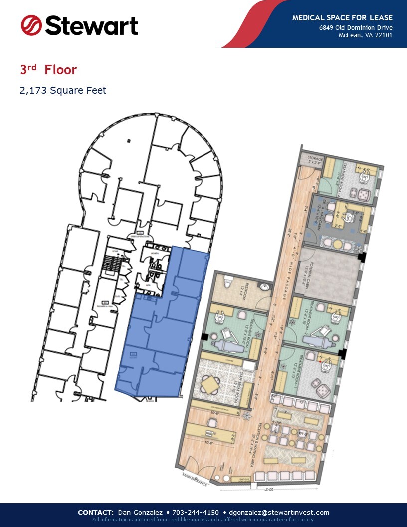 6849 Old Dominion Dr, McLean, VA for lease Floor Plan- Image 1 of 1