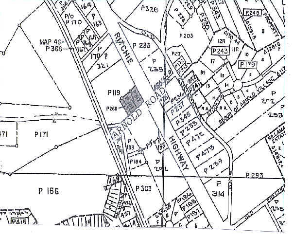 1470 Ritchie Hwy, Arnold, MD for lease - Plat Map - Image 2 of 4