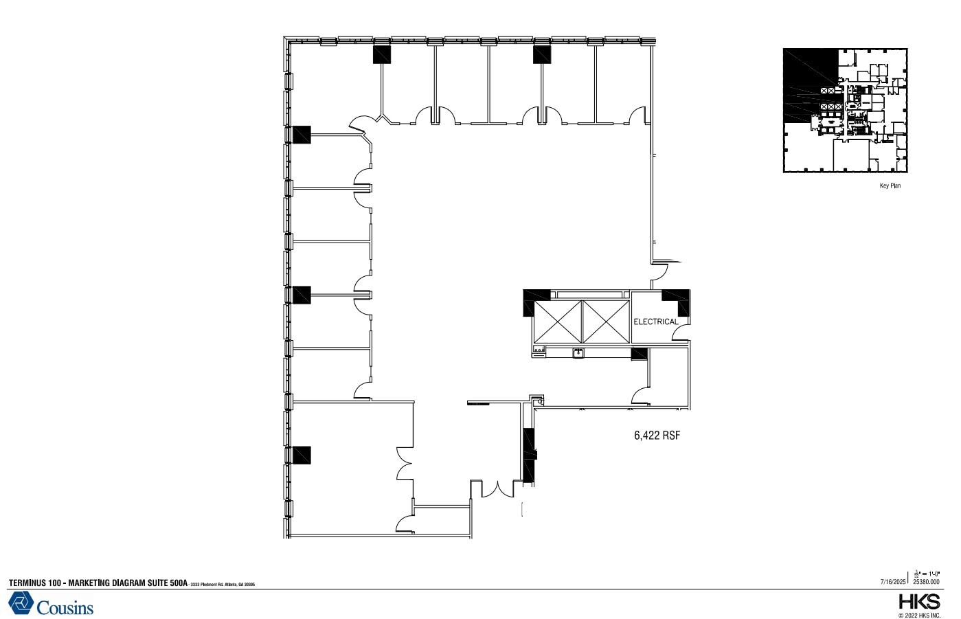 3280 Peachtree Rd, Atlanta, GA for lease Floor Plan- Image 1 of 7