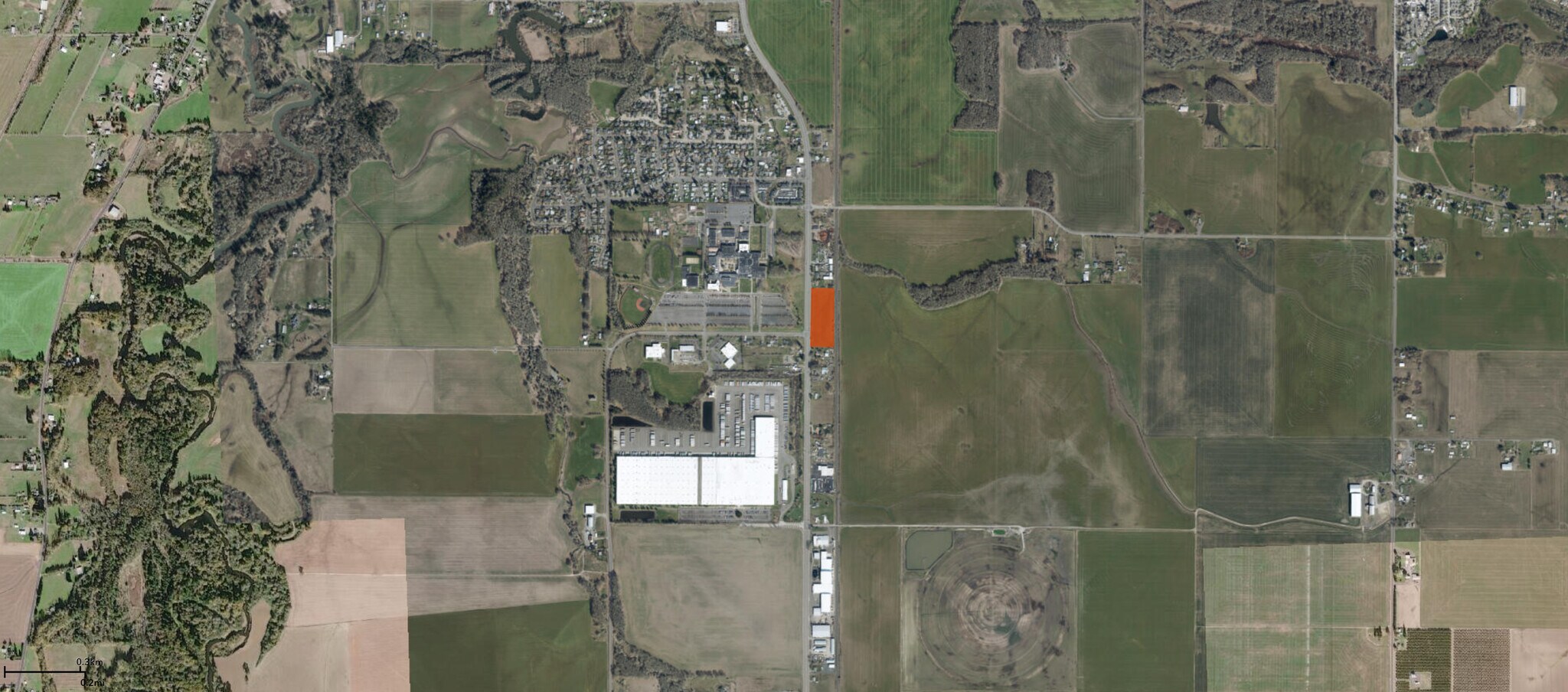 Lot 400 Highway 99E, Albany, OR for sale Aerial- Image 1 of 1