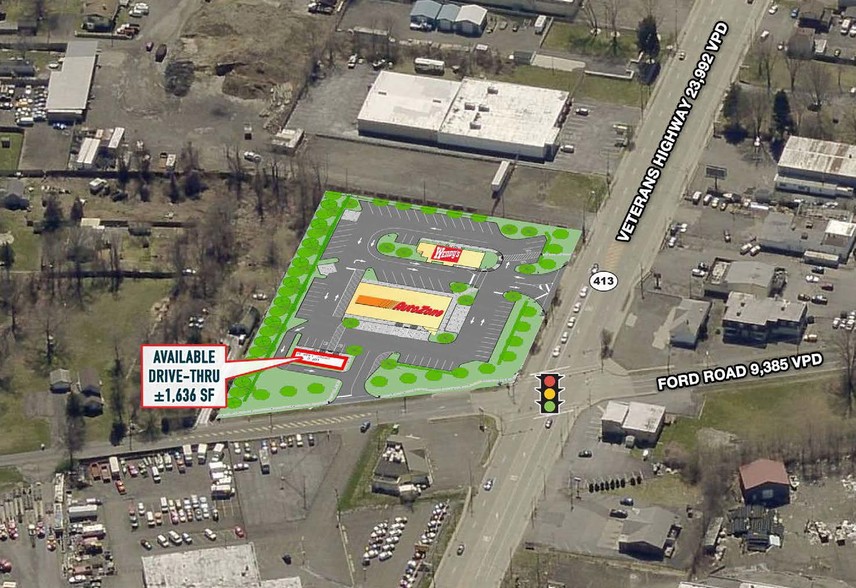 Veterans Hwy, Bristol, PA for sale - Aerial - Image 1 of 1