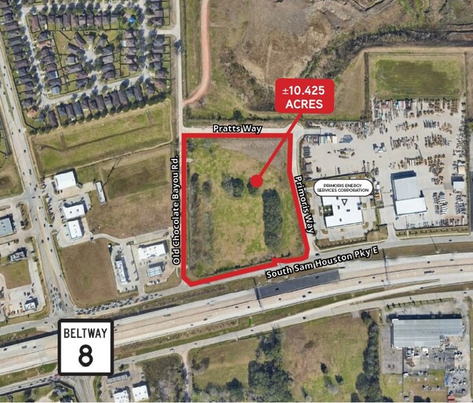 NEC Beltway 8 @ Old Chocolate Bayou Rd, Houston, TX for sale - Building Photo - Image 1 of 8