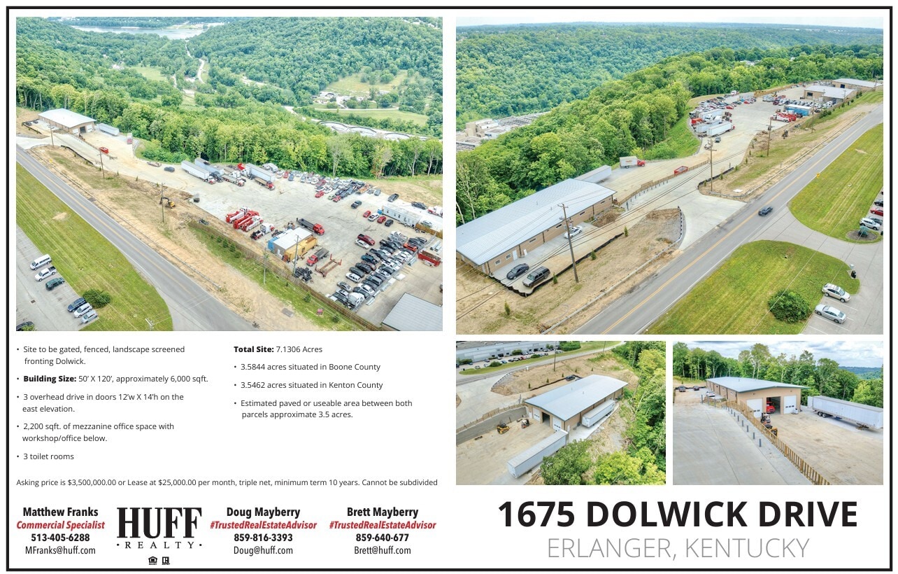 1675 Dolwick Dr, Erlanger, KY for lease Building Photo- Image 1 of 3