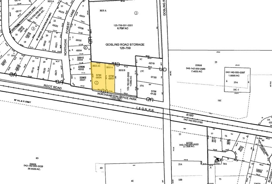 5728 Root Rd, Spring, TX for sale - Plat Map - Image 2 of 2