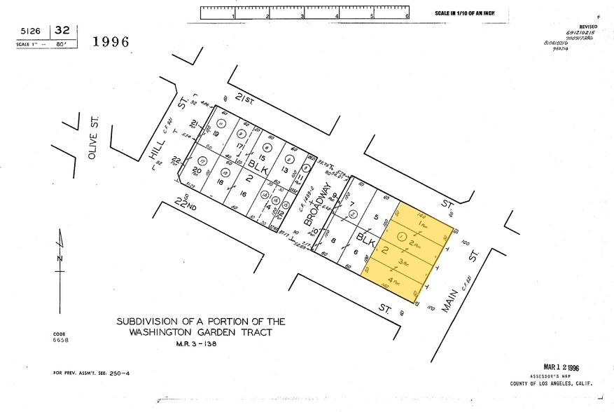 2121 S Main St, Los Angeles, CA for lease - Plat Map - Image 2 of 8